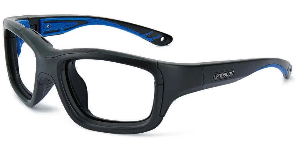 Nanovista NSP10 Eyeglasses - NSP10 SPORT BLACK PURPLE ORCHID - view 18